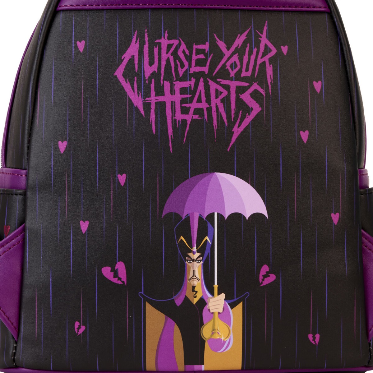 Loungefly Disney Villains Curse Your Hearts Mini Backpack