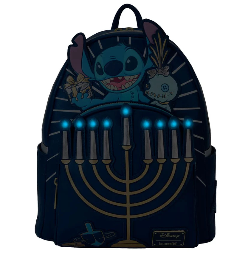 Lilo & Stitch by Loungefly Menorah Stitch Mini Backpack