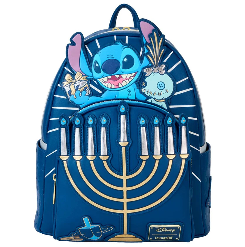 Lilo & Stitch by Loungefly Menorah Stitch Mini Backpack