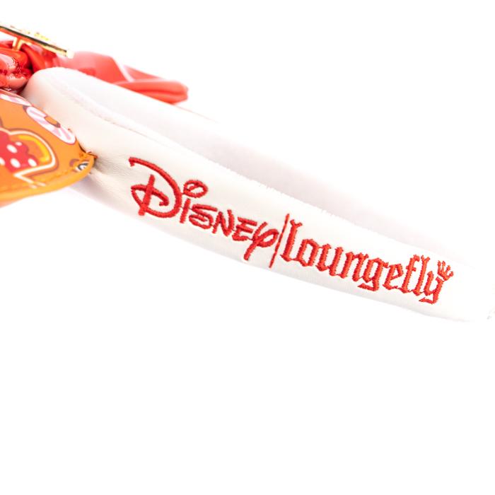 Loungefly Disney Ginger Bread AOP Patent Bow Heart Headband