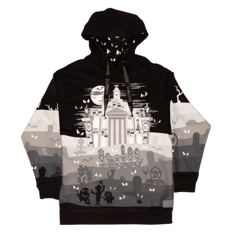 Loungefly The Haunted Mansion Graveyard Glow Unisex Hoodie