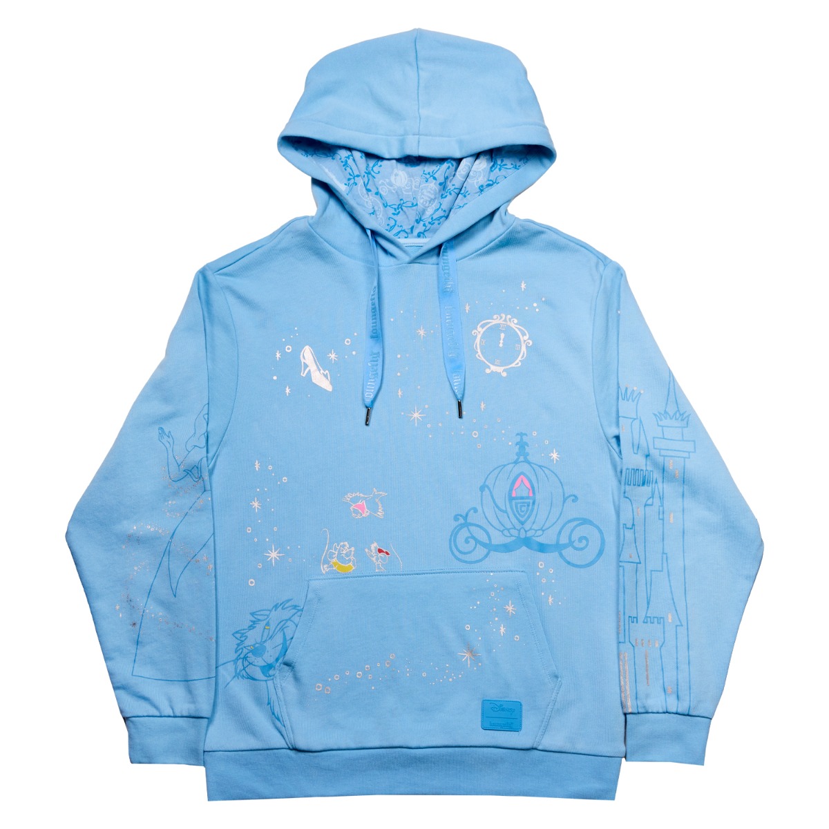 Loungefly  Cinderella 75th Anniversary Disney Unisex Hoodie