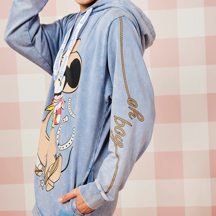 Loungefly Western Mickey Mouse Unisex Hoodie - Disney