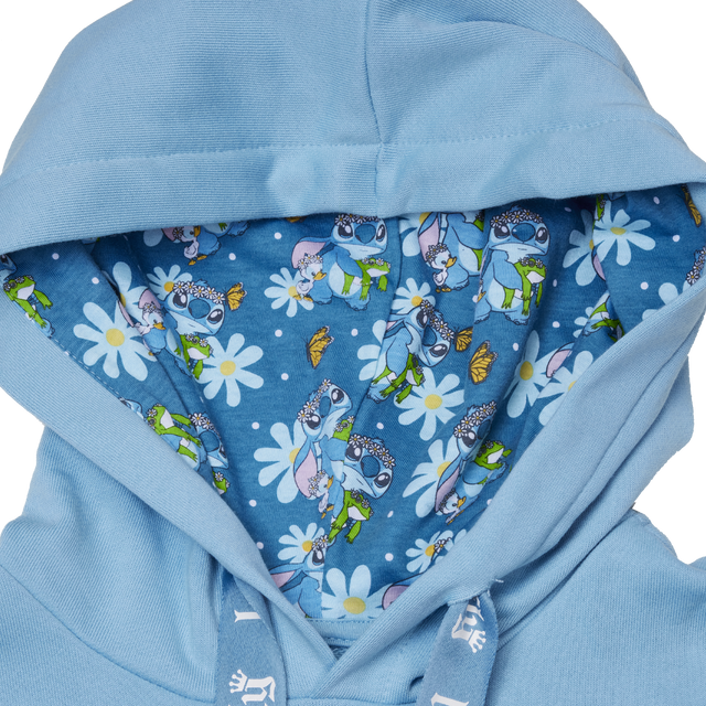 Loungefly Disney Lilo & Stitch Springtime Stitch Unisex Hoodie