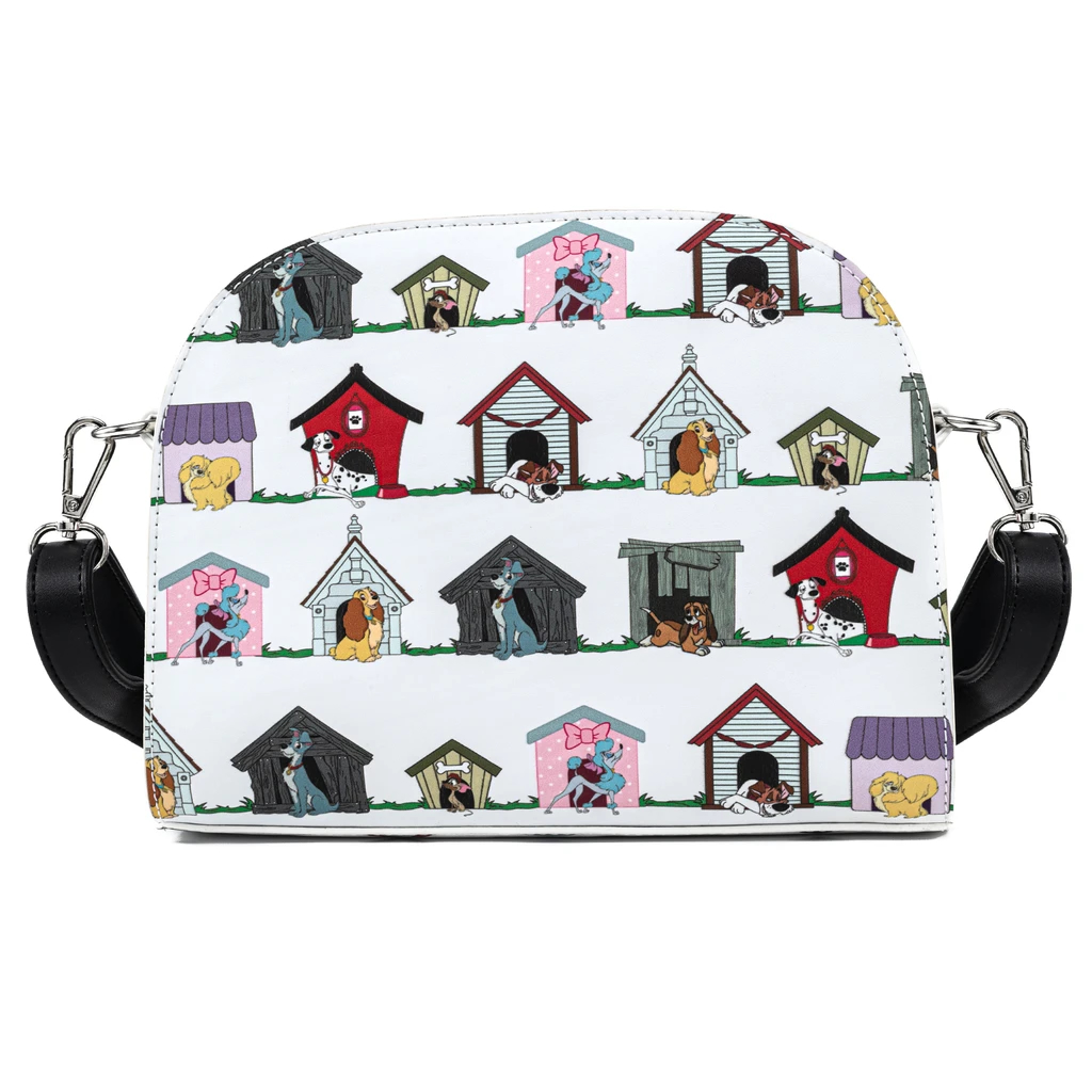 Loungefly Disney Dog Houses AOP Crossbody Bag - WDTB2031