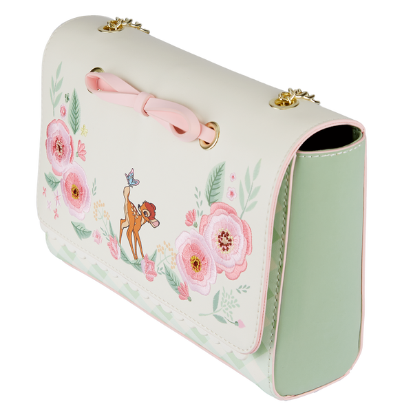 Loungefly Bambi Spring Time Gingham Crossbody Bag