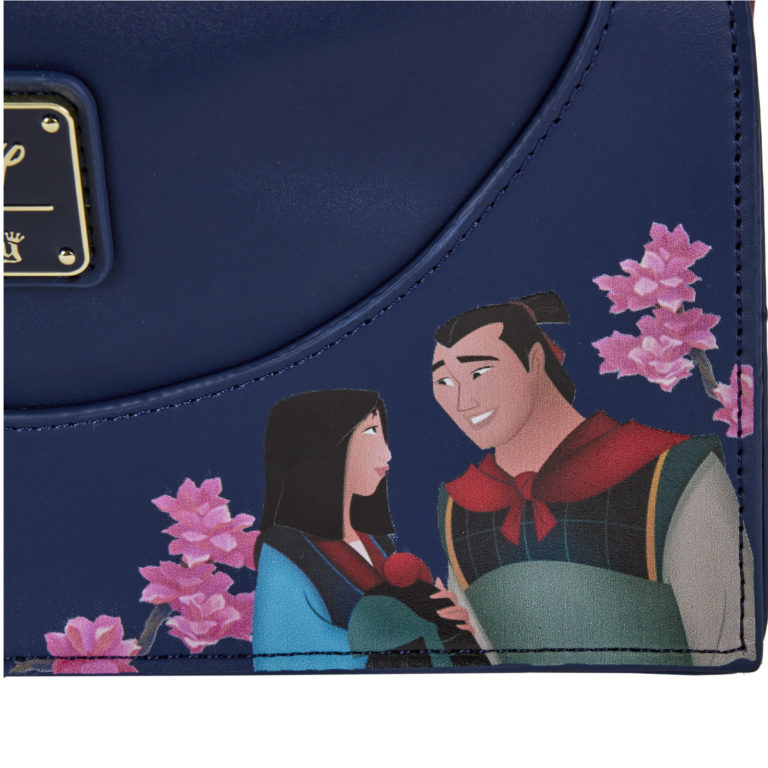 Loungefly Disney: Mulan Castle Cinch Sack Crossbody Bag