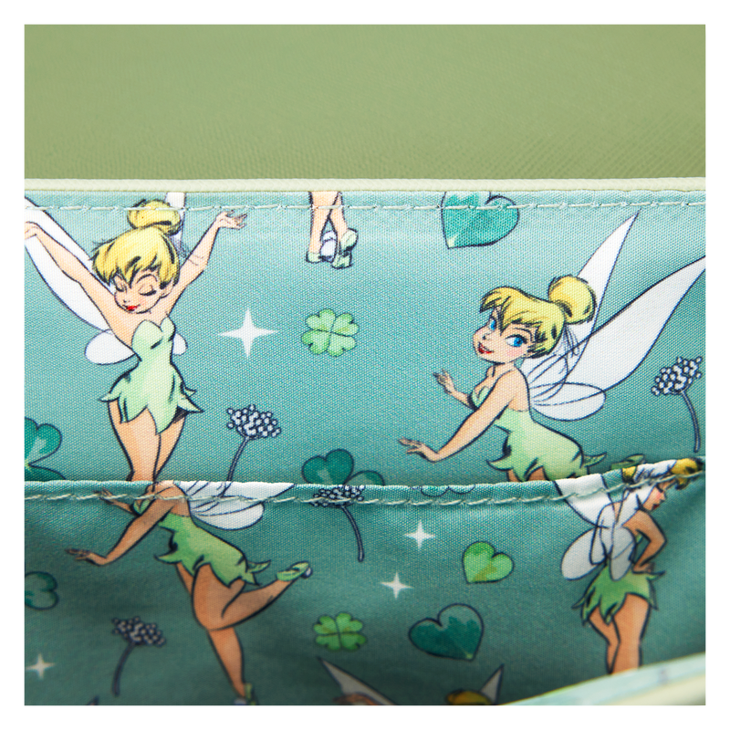 Loungefly Peter Pan Tinker Bell Clover Crossbody Bag