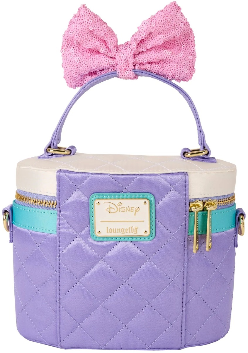 Loungefly Disney Daisy Duck Quilted Crossbody Bag