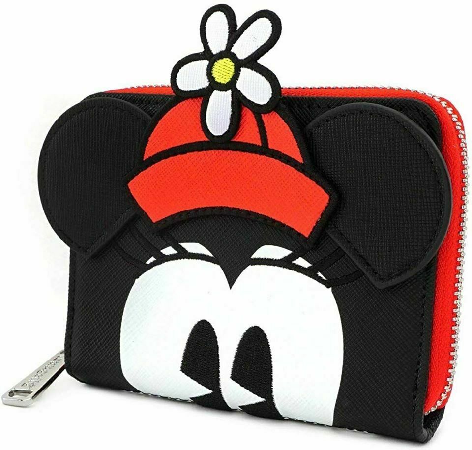 Loungefly Disney Positively Minnie Polka Dot Zip Around Wallet - WDWA1162