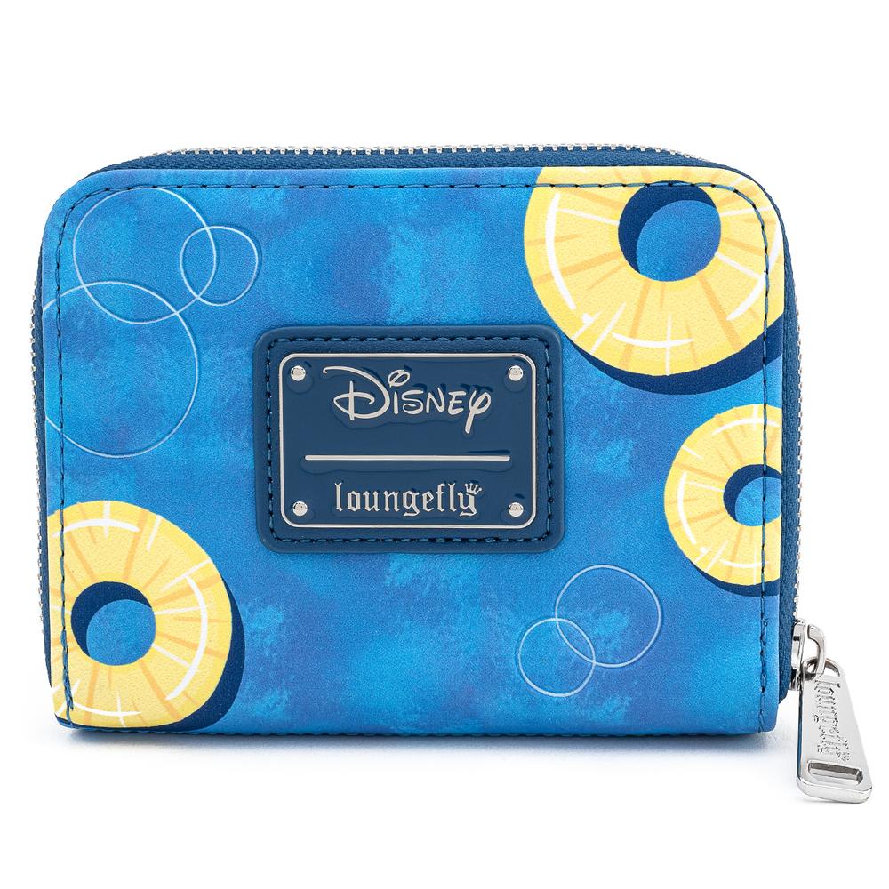 Loungefly Disney Lilo and Stitch Pineapple Floaty Scrump Zip Wallet - WDWA1263