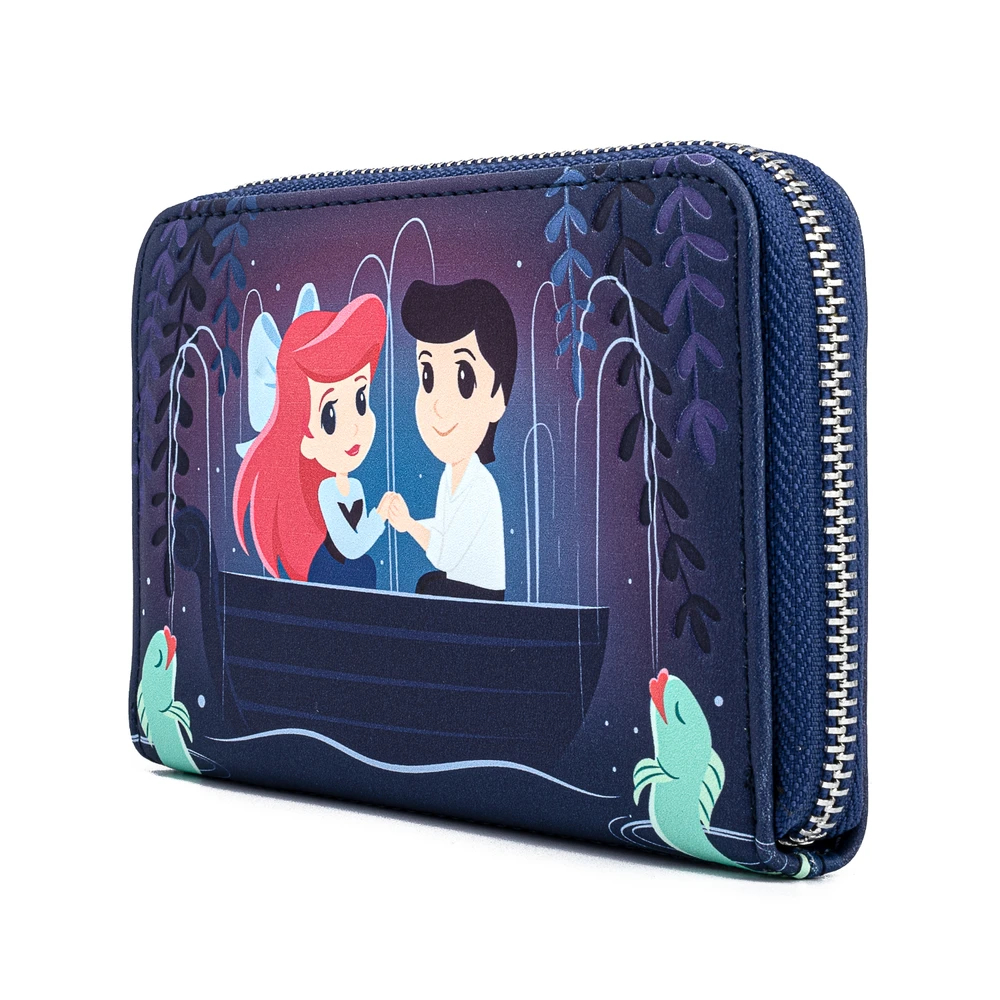 Loungefly Disney The Little Mermaid Gondola Scene Zip Around Wallet