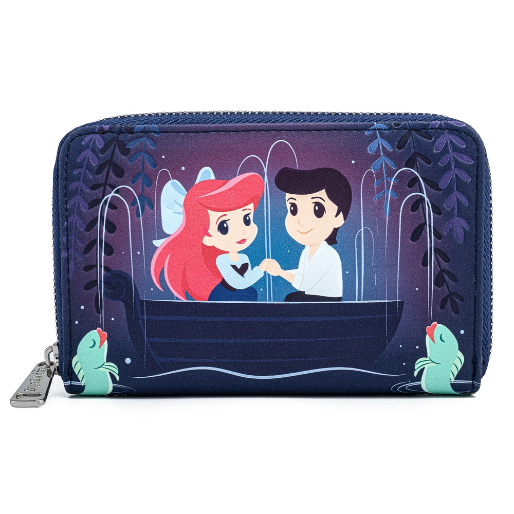 Loungefly Disney The Little Mermaid Gondola Scene Zip Around Wallet