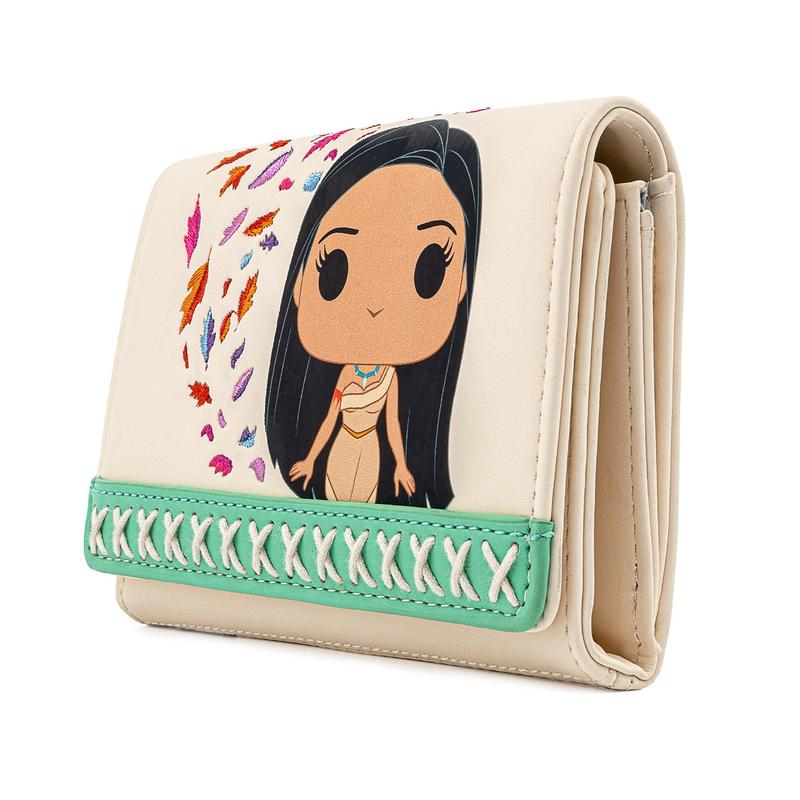 Pop! by Loungefly Disney Earth Day Pocahontas Meeko Flit Earth Day Zip Around Wallet