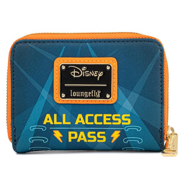 Loungefly Disney Goofy Movie Powerline All Access Pass Zip Around Wallet