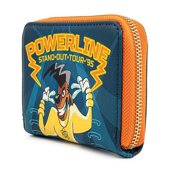 Loungefly Disney Goofy Movie Powerline All Access Pass Zip Around Wallet