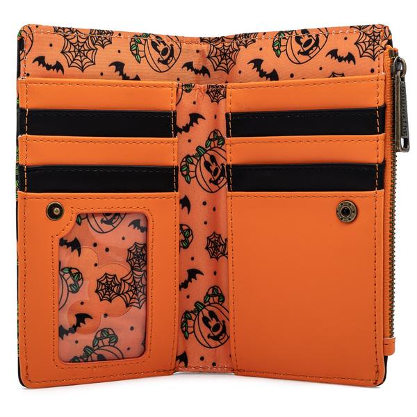 Loungefly Disney Mick-O-Lantern Flap Wallet