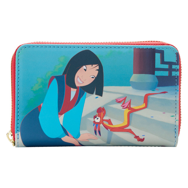 Loungefly Disney: Mulan Princess Scene Zip Around Wallet