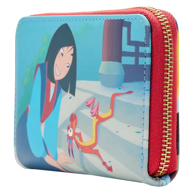 Loungefly Disney: Mulan Princess Scene Zip Around Wallet