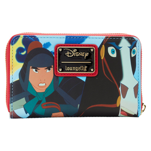 Loungefly Disney: Mulan Princess Scene Zip Around Wallet