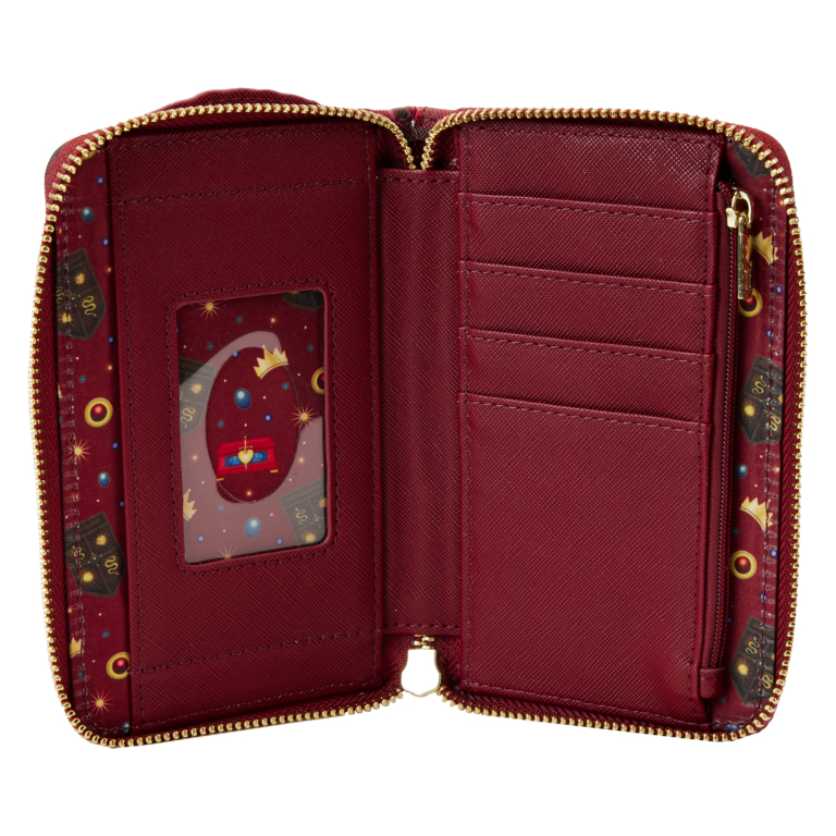 Loungefly Disney Snow White Evil Queen Throne Zip Around Wallet