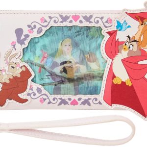 Loungefly Disney Sleeping Beauty Lenticular Wristlet