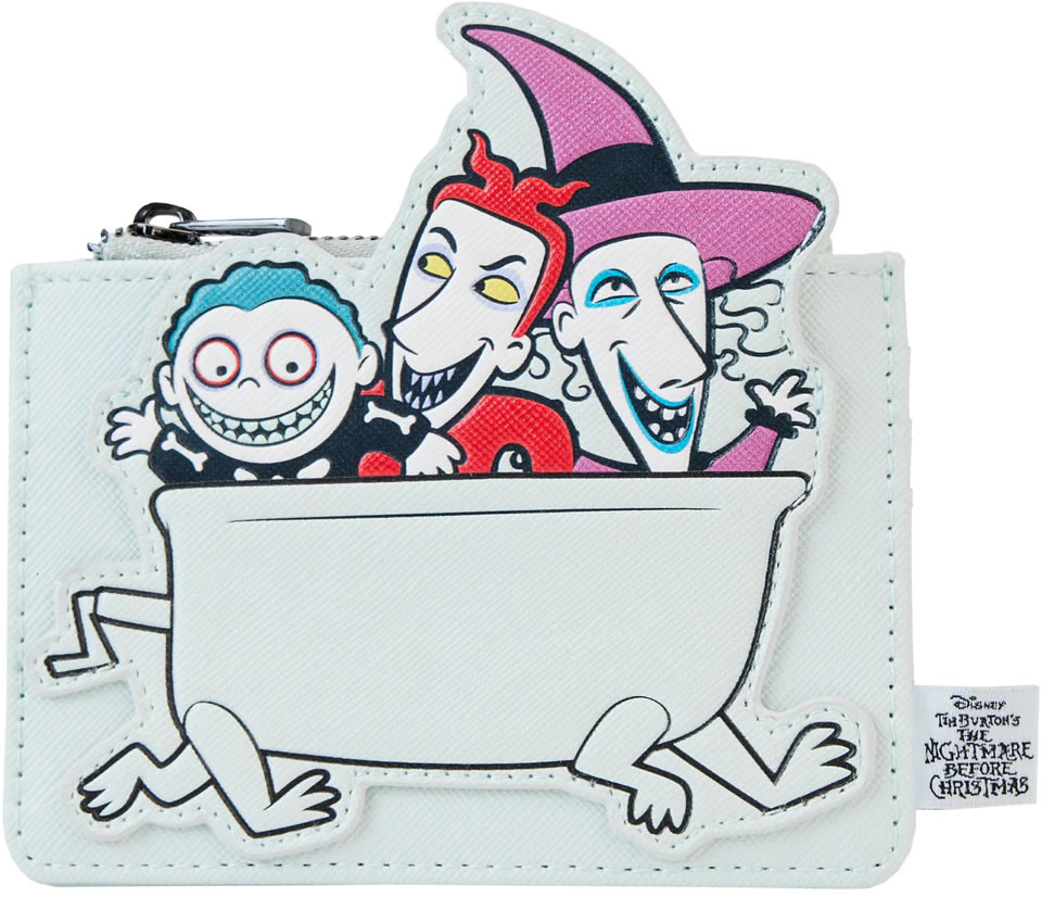 Loungefly Disney Nightmare Before Christmas Lock Shock and Barrel Card Holder