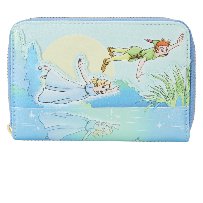 Loungefly You Can Fly Glow Zip Around Wallet - Peter Pan