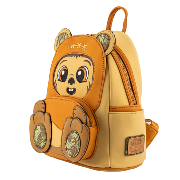 LOUNGEFLY STAR WARS WICKET FOOTSIE COSPLAY MINI BACKPACK