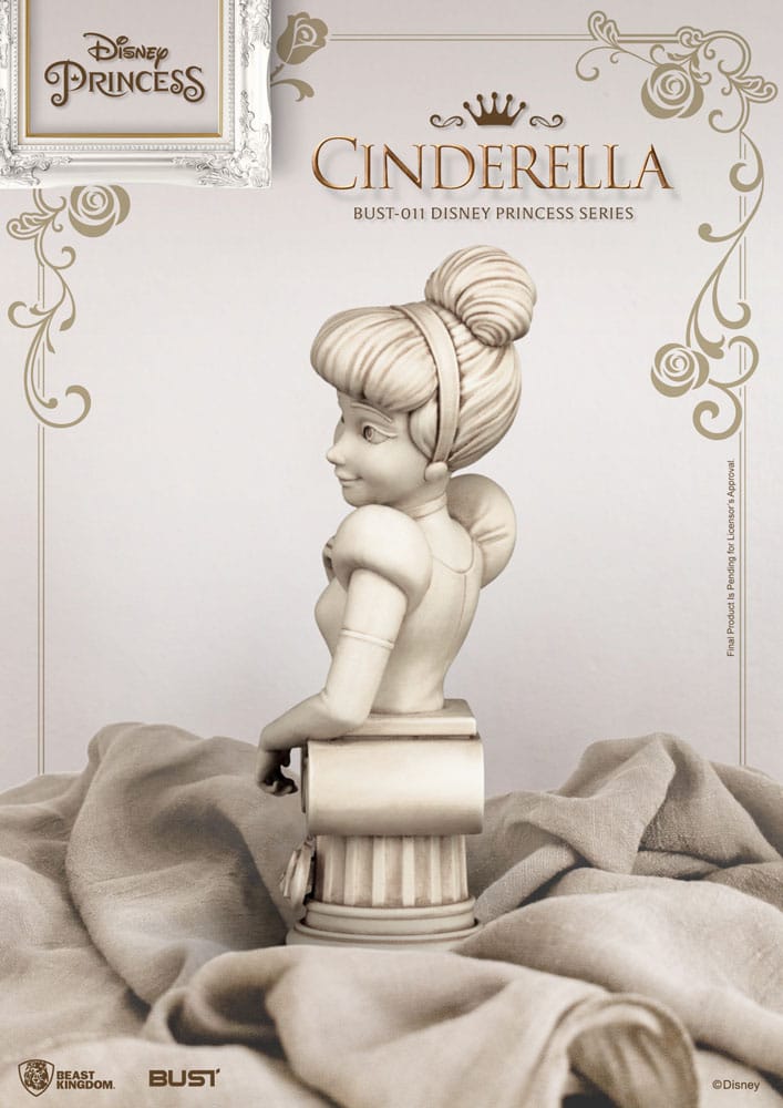 Beast Kingdom Disney Princess Series PVC Bust Cindarella 15 cm