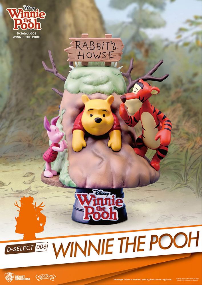 Beast Kingdom Winnie the Pooh D-Select PVC Diorama 14 cm