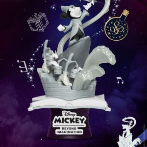 Beast Kingdom Mickey Beyond Imagination D-Stage PVC Diorama The Sorcerer's Apprentice Special Edition 15 cm