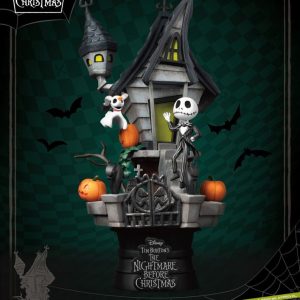 Beast Kingdom Nightmare before Christmas D-Stage PVC Diorama Jack's Haunted House 15 cm