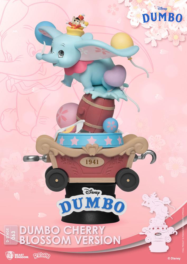 Beast Kingdom Disney D-Stage PVC Diorama Dumbo Cherry Blossom Version 15 cm