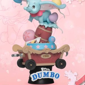 Beast Kingdom Disney D-Stage PVC Diorama Dumbo Cherry Blossom Version 15 cm