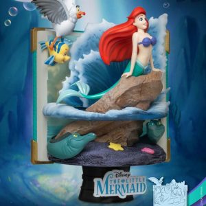 Beast Kingdom Disney Story Book Series D-Stage PVC Diorama Ariel New Version 15 cm