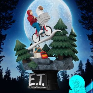 Beast Kingdom E.T. the Extra-Terrestrial D-Stage PVC Diorama Iconic Scene Movie Scene 15 cm