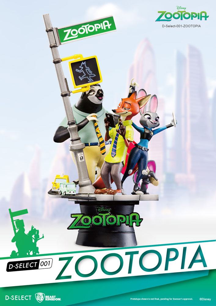 Beast Kingdom Zootopia D-Select PVC Diorama 16 cm