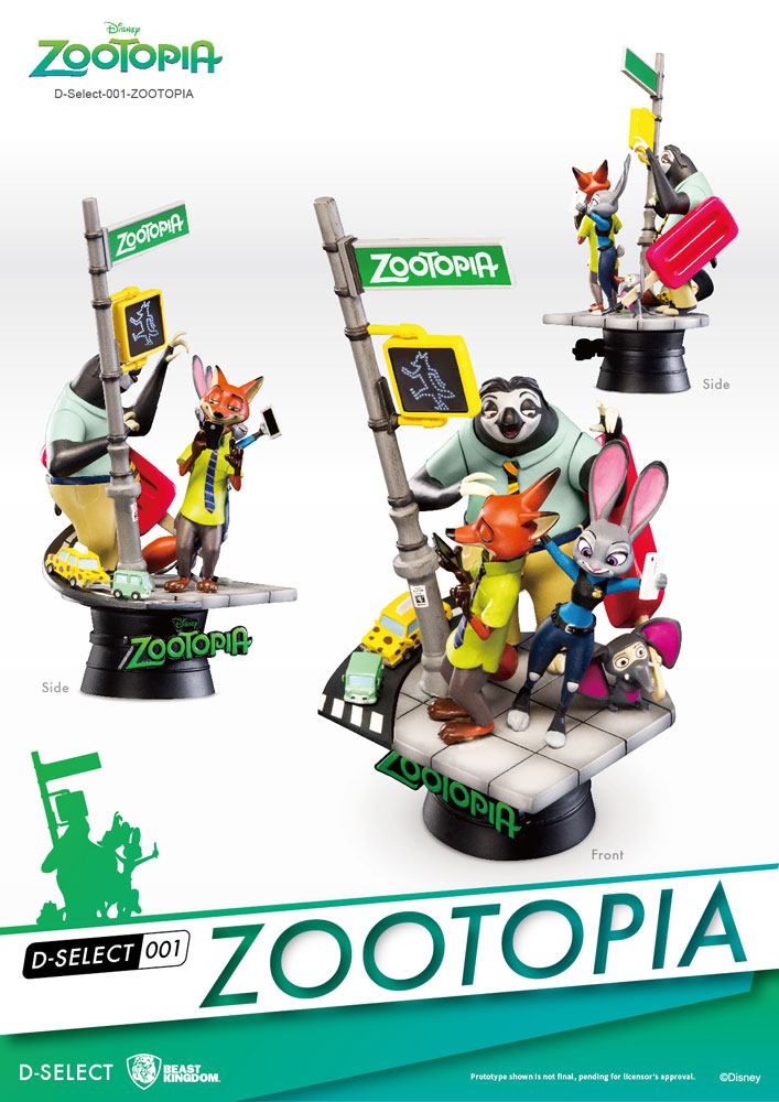 Beast Kingdom Zootopia D-Select PVC Diorama 16 cm