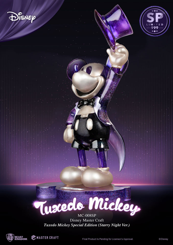 Beast Kingdom Mickey Mouse Master Craft Statue 1/4 Tuxedo Mickey Special Edition Starry Night Ver. 47 cm