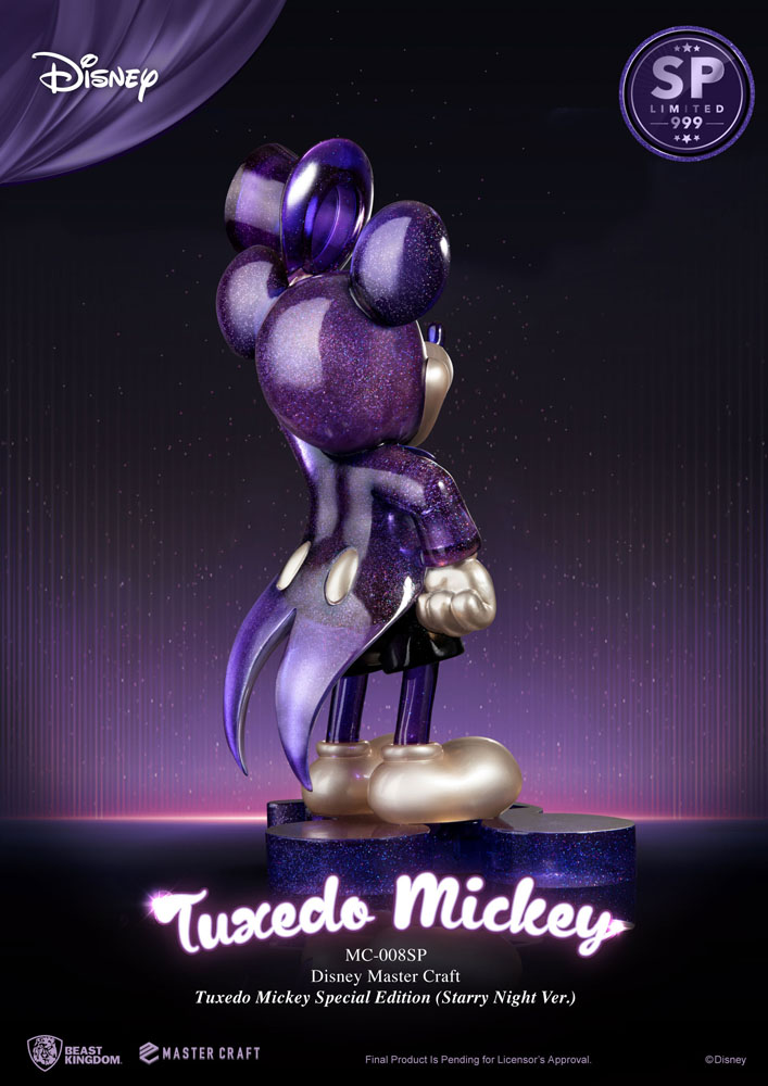 Beast Kingdom Mickey Mouse Master Craft Statue 1/4 Tuxedo Mickey Special Edition Starry Night Ver. 47 cm