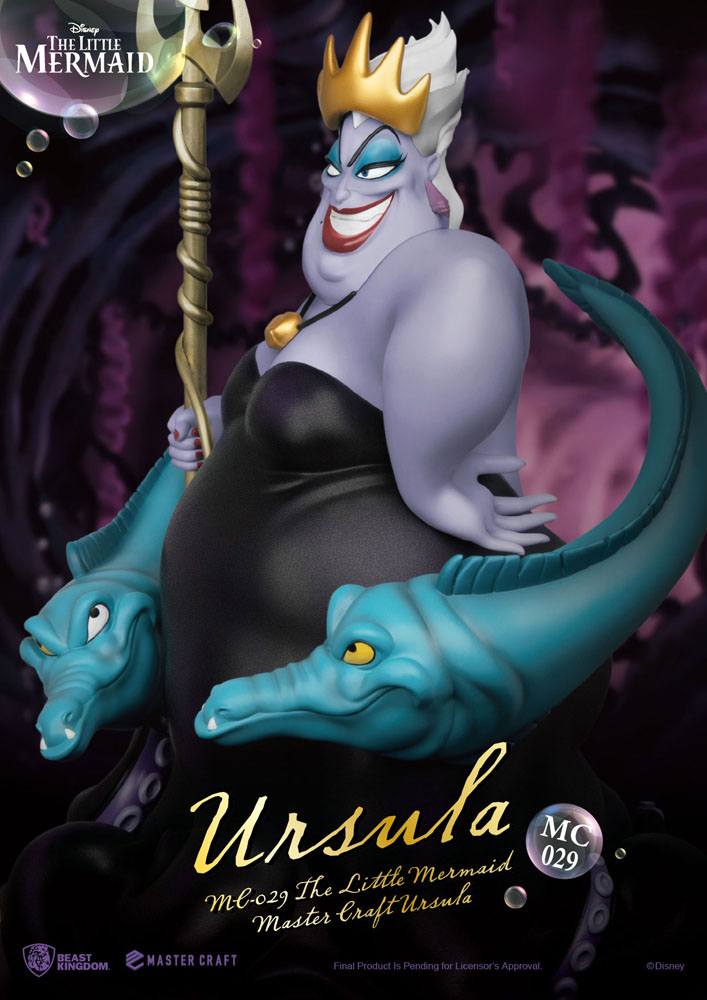 Beast Kingdom The Little Mermaid Master Craft Statue Ursula 41 cm