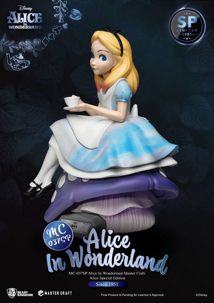 Beast Kingdom Alice In Wonderland Master Craft Statue Special Edition 36 cm