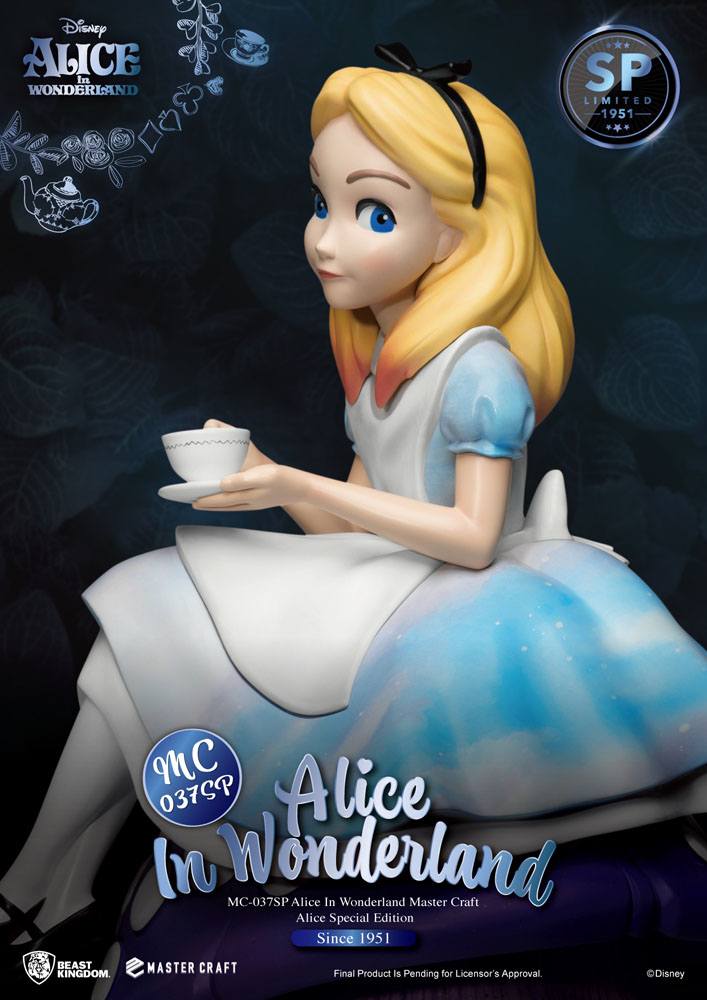 Beast Kingdom Alice In Wonderland Master Craft Statue Special Edition 36 cm