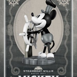 Beast Kingdom Steamboat Willie Master Craft Statue Mickey 46 cm