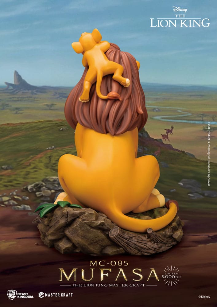 Beast Kingdom Disney Master Craft Statue The Lion King Mufasa 36 cm