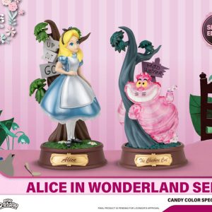 Beast Kingdom Alice in Wonderland Mini Diorama Stage Statues 2-pack Candy Color Special Edition 10 cm