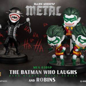 Beast Kingdom DC Comics Mini Egg Attack Figure 2-Pack Dark Nights: Metal The Batman Who Laughs & Robin Minions 8 cm