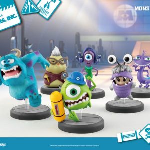 Beast Kingdom Monsters, Inc. Mini Egg Attack Figure 6-pack 10 cm