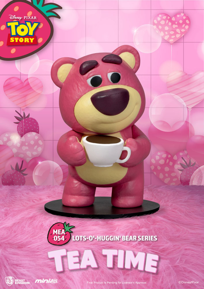 Beast Kingdom Toy Story Mini Egg Attack Figure 8 cm Tea Time Lotso Lots-o'-Huggin' Bear Series